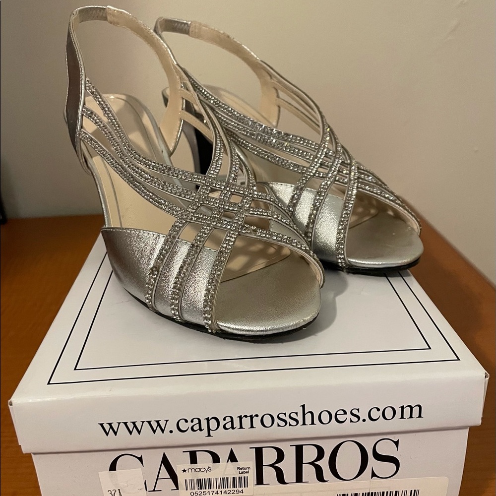 Silver heels